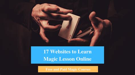 Master the Art of Illusion with Magic Lessons Nearby